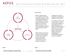 Tablet Screenshot of kepos.com